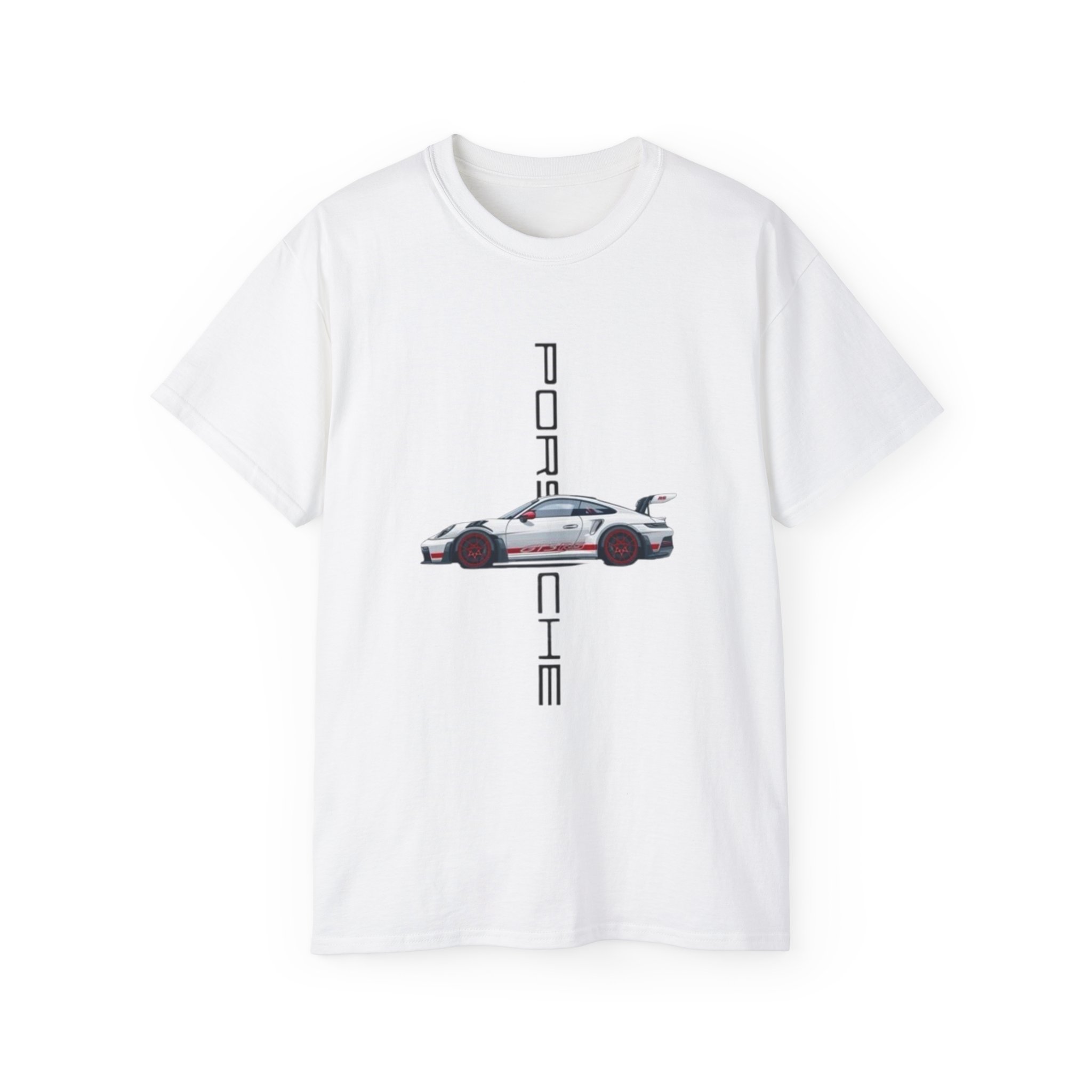 “PORSCHE” Graphic T-Shirt | Regular Fit Cotton Polyester Tee for Casual & Streetwear