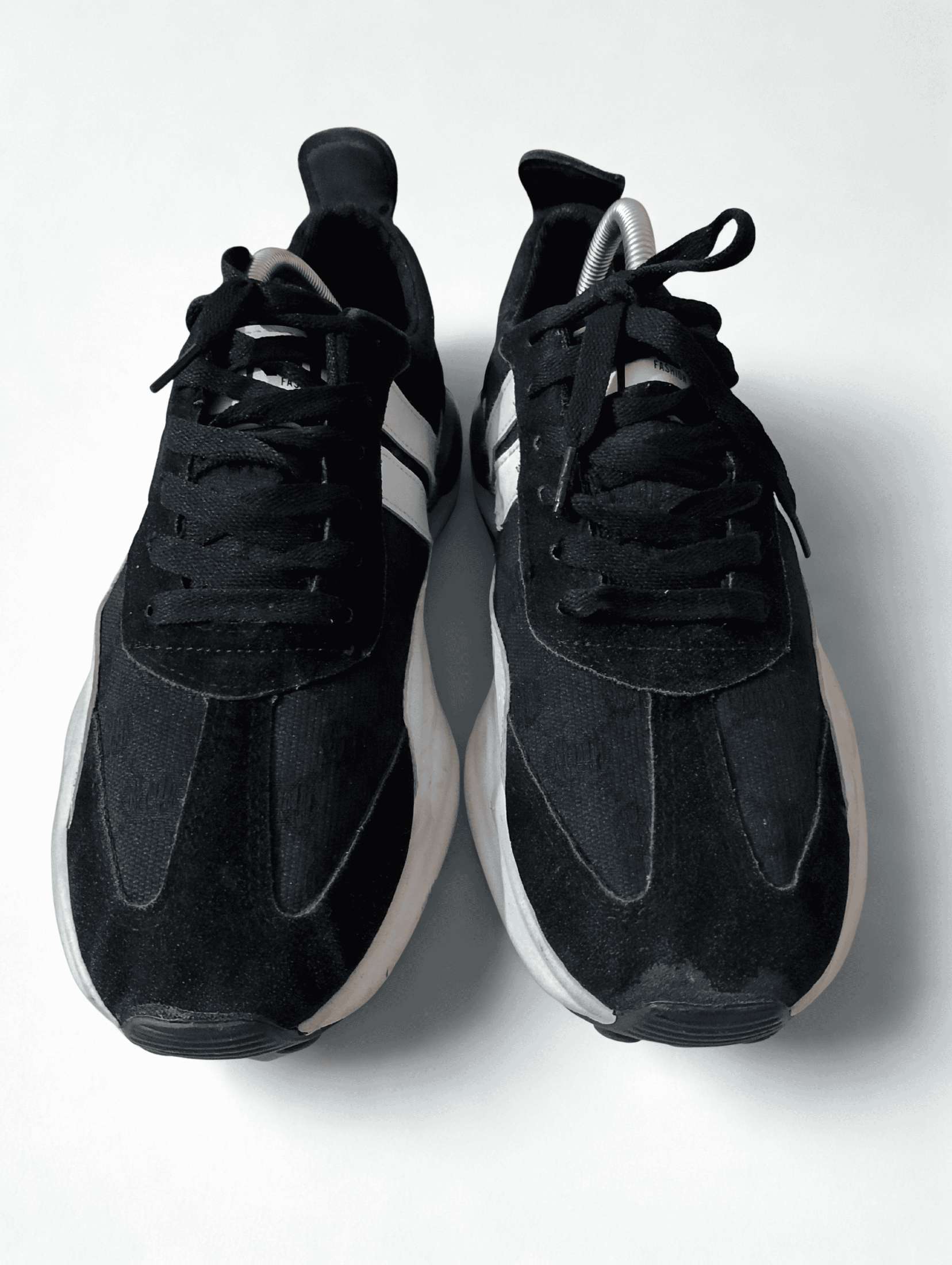 Men’s Black Lightweight Sports Running Shoes – Comfortable Jogging & Casual Sneakers