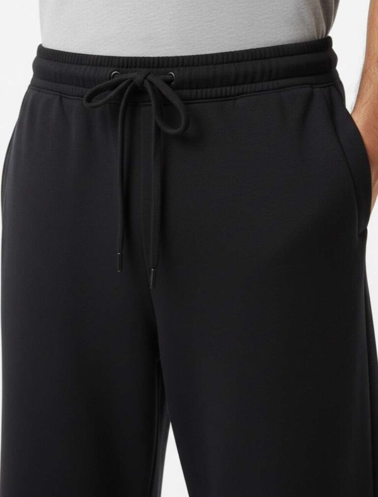 men’s relaxed fit baggy trousers