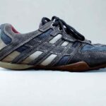 geo sport mesh & suede casual sneakers