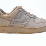 nike air force 1 low – white leather sneakers