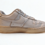 nike air force 1 low – white leather sneakers