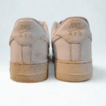 nike air force 1 low – white leather sneakers